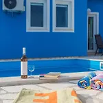 Blue House With Private Pool *